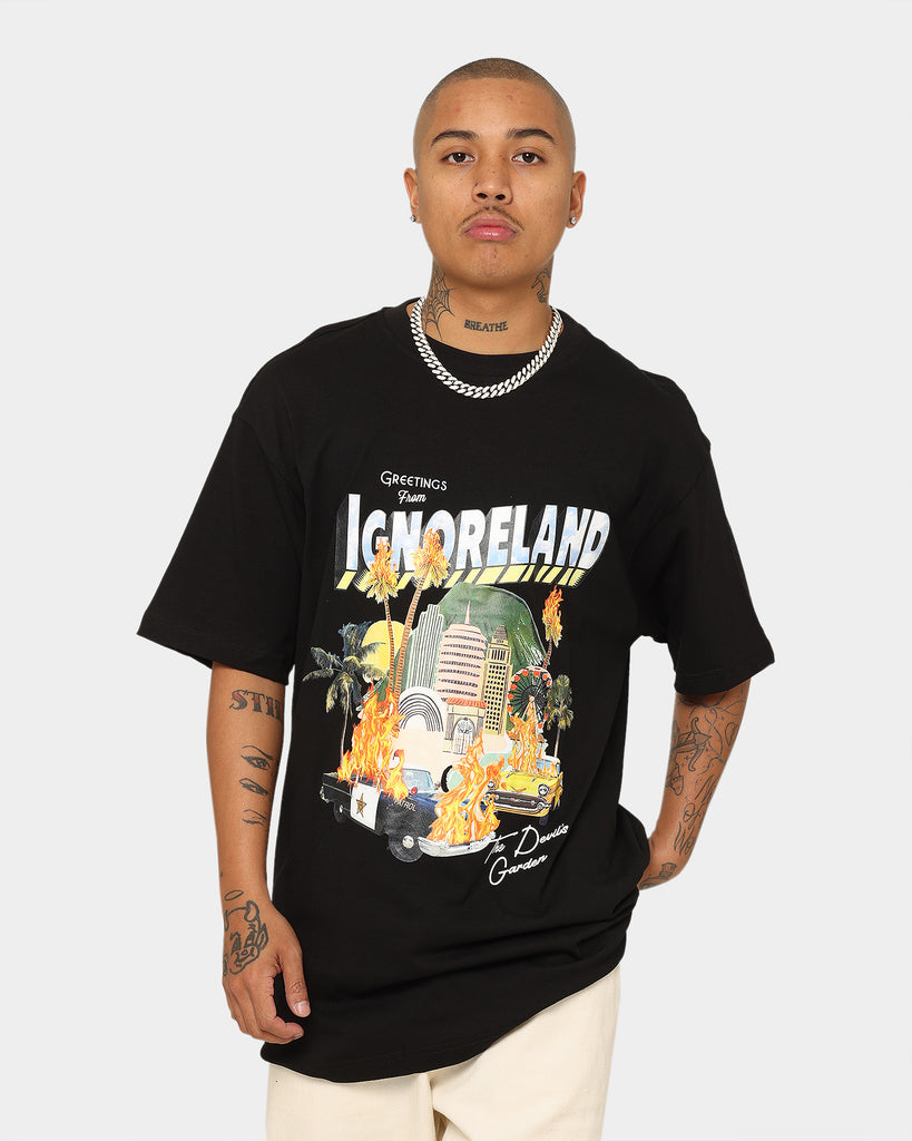 Lifted Anchors 'Souvenir' T-Shirt Black | Culture Kings