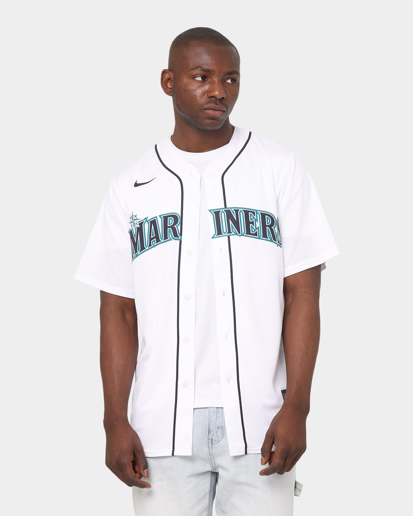 Men's Nike Black Seattle Mariners Camo Logo T-Shirt