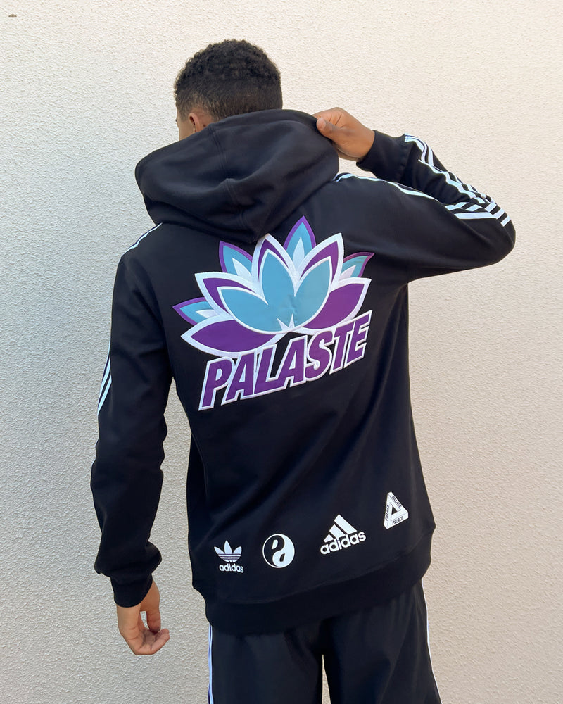 Palace Palace X Adidas Palace Wellness Center Hoodie Black