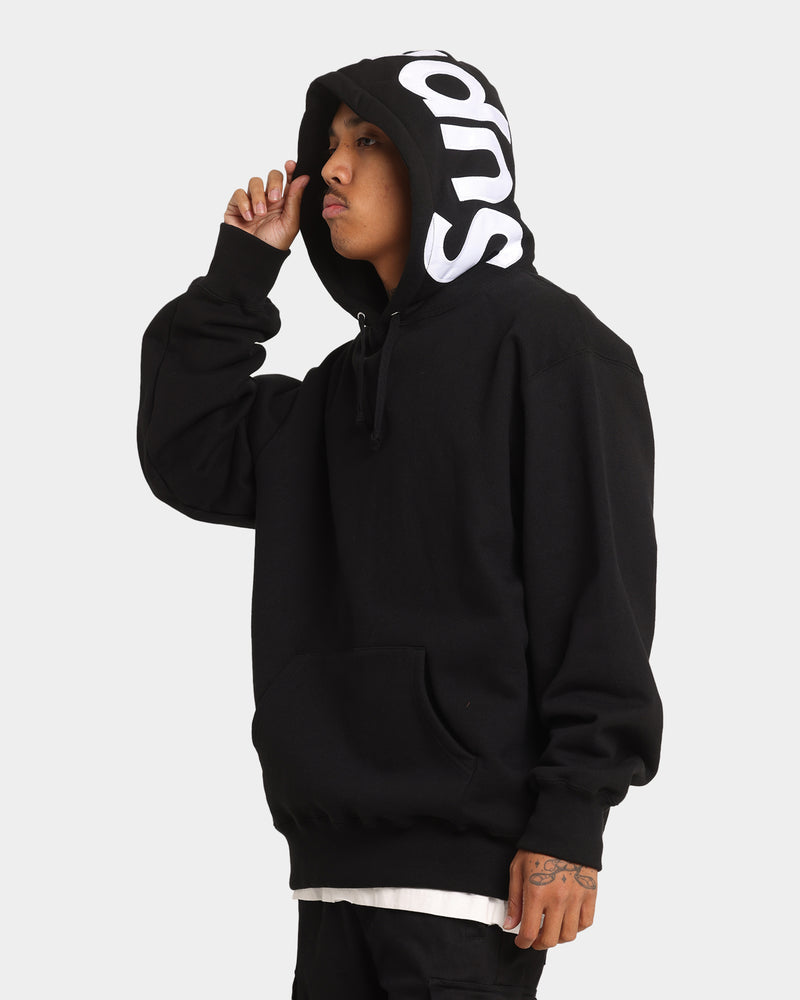 Supreme sideline clearance hoodie black