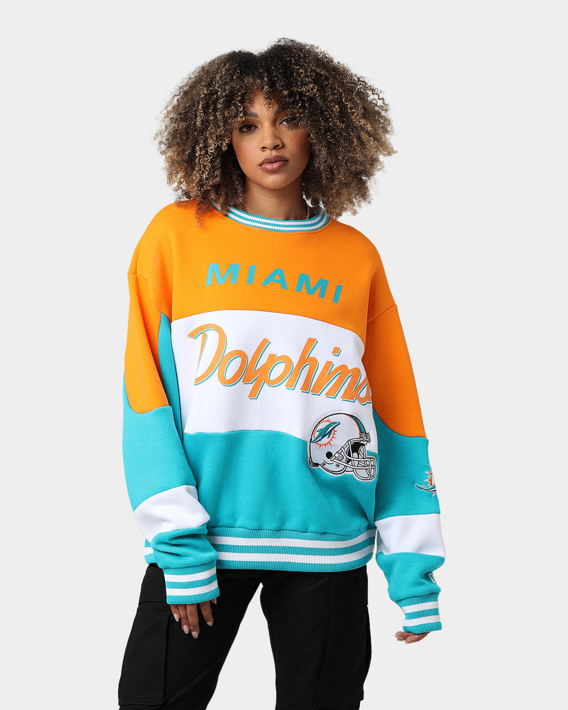 Men's New Era Black Miami Dolphins State Long Sleeve T-Shirt