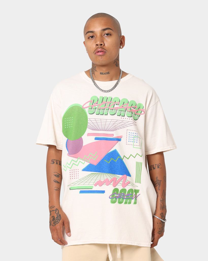 Goat Crew Retro Arcade Chicago Vintage T-Shirt Off White | Culture Kings