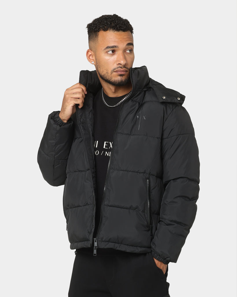 Armani Exchange Blouson Hoodie Black | Culture Kings