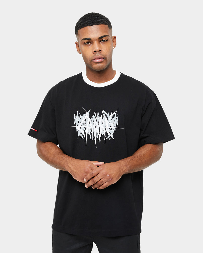 Carre Metalle Oversized T-Shirt Black/Off White | Culture Kings