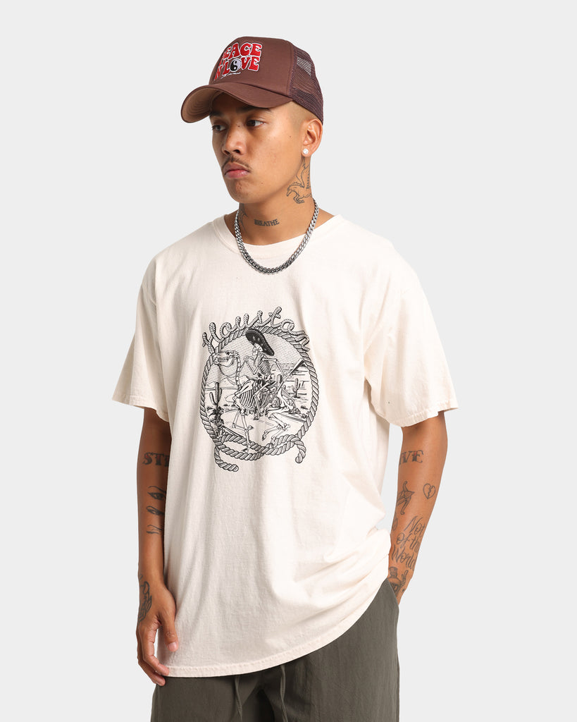 Goat Crew Houston Drawing Vintage T-Shirt Off White | Culture Kings