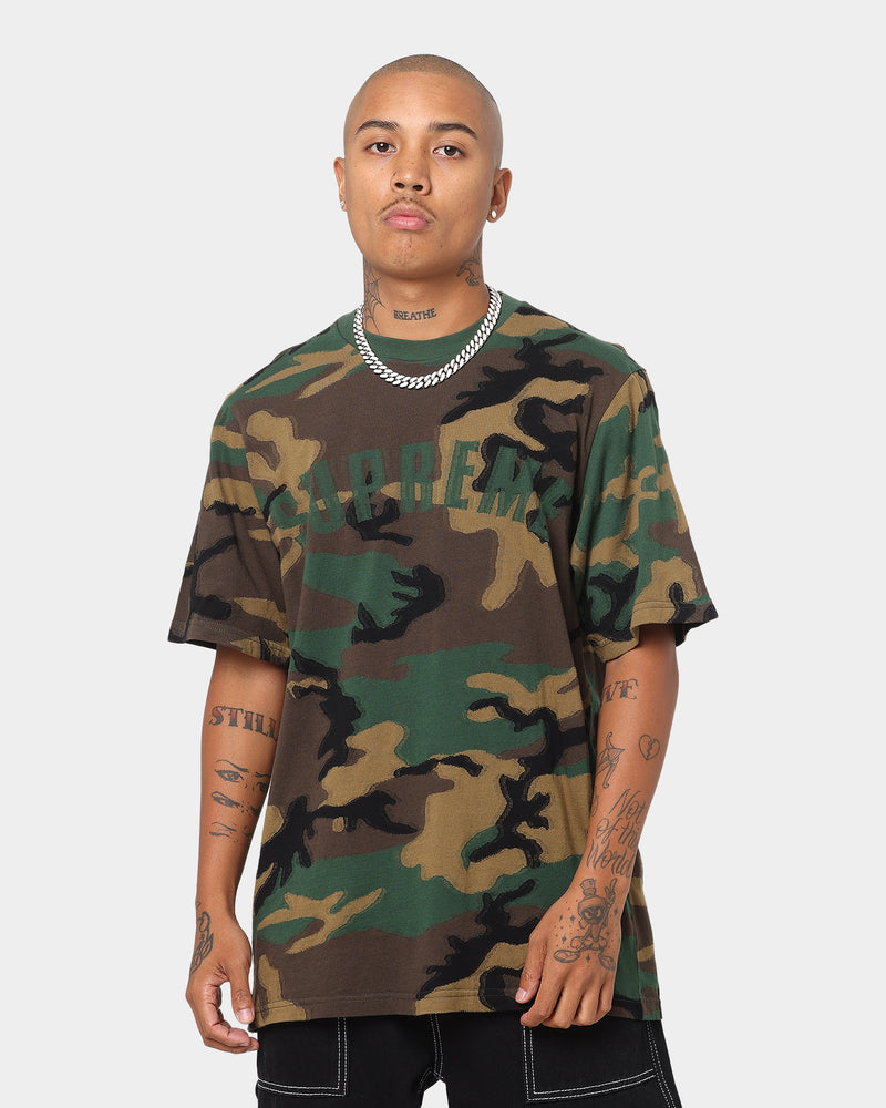 Camo clearance supreme shirt