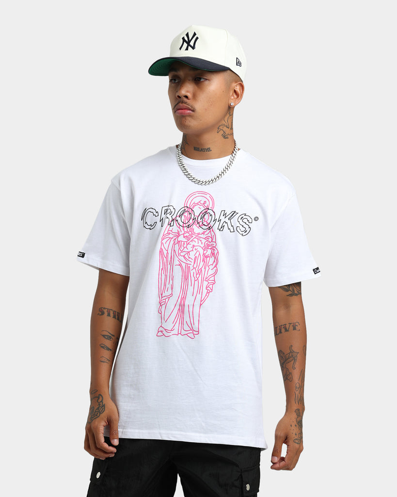 Crooks & Castles Hyper Current T-Shirt White | Culture Kings