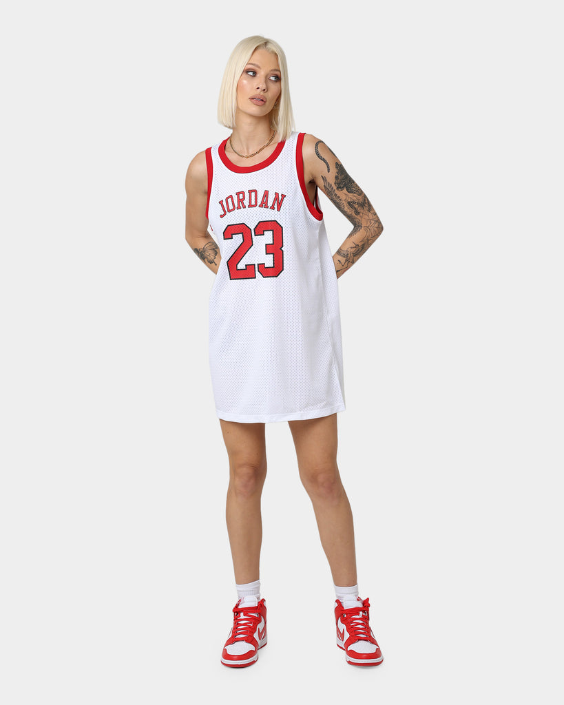 Jordan Heritage Women's Core Dress White-Gym Red do5029-100 