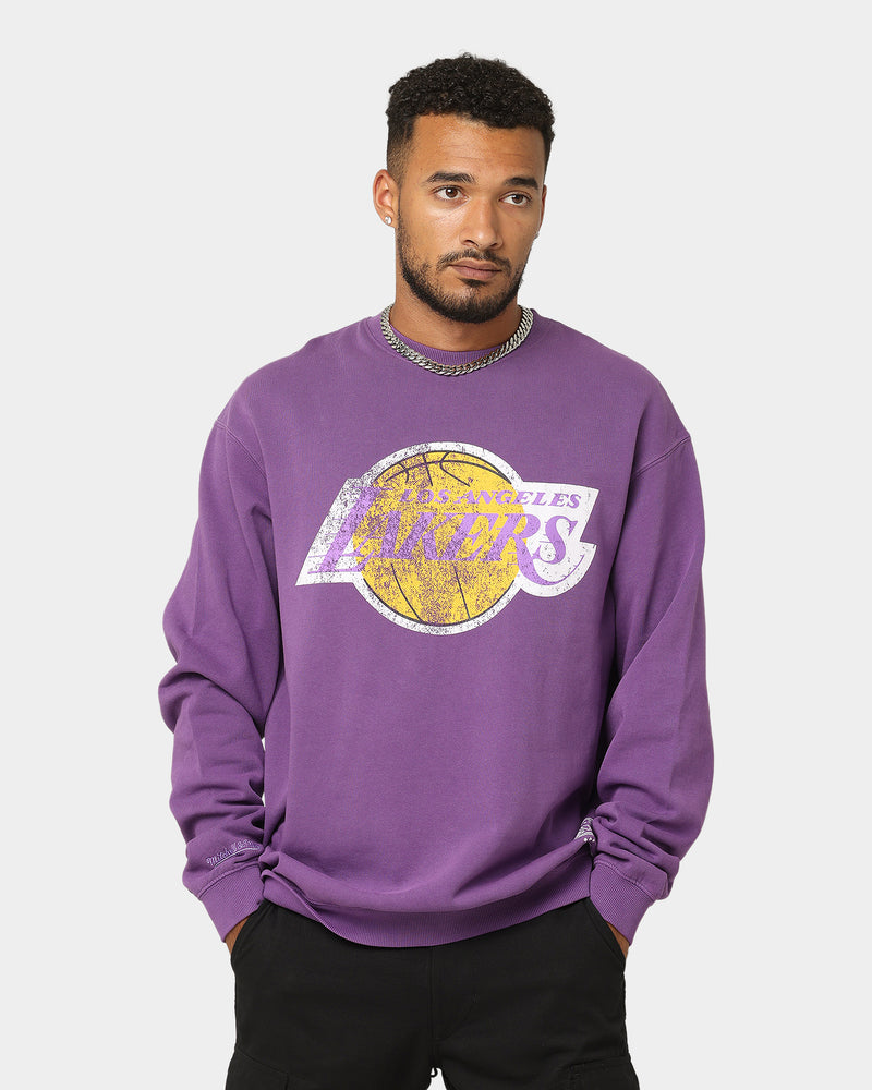 Mitchell & Ness Los Angeles Lakers Vintage HWC Big Logo Sweatshirt