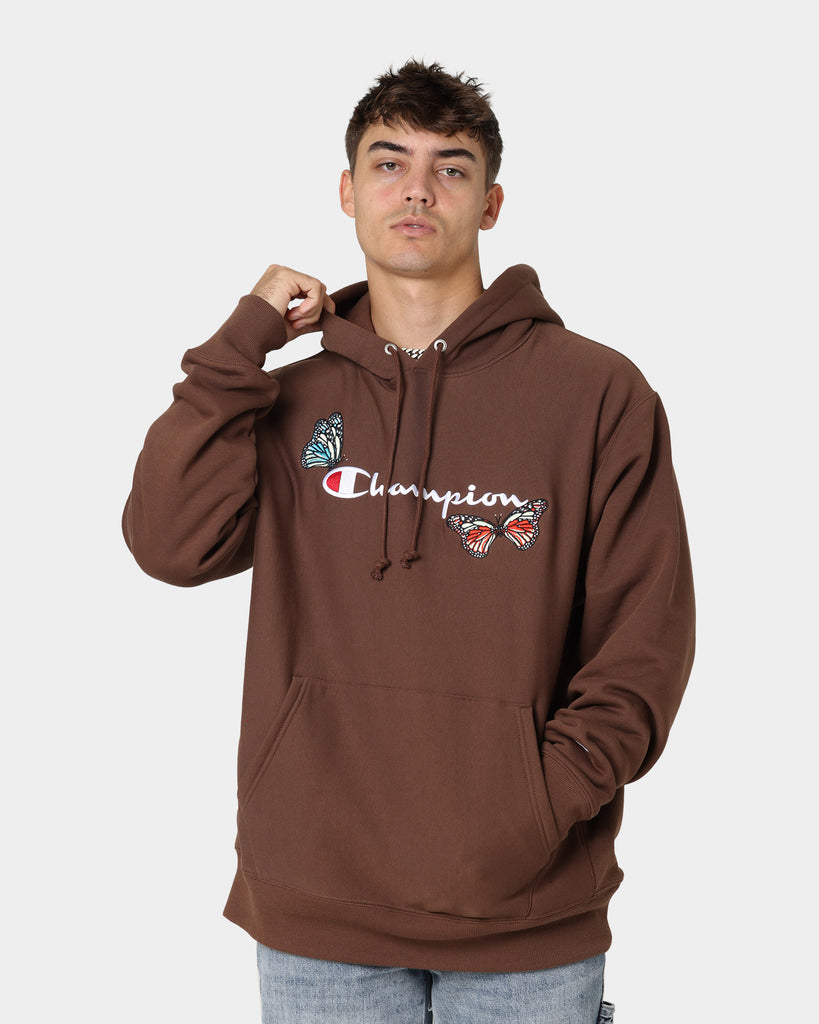 Champion heritage script clearance hoodie