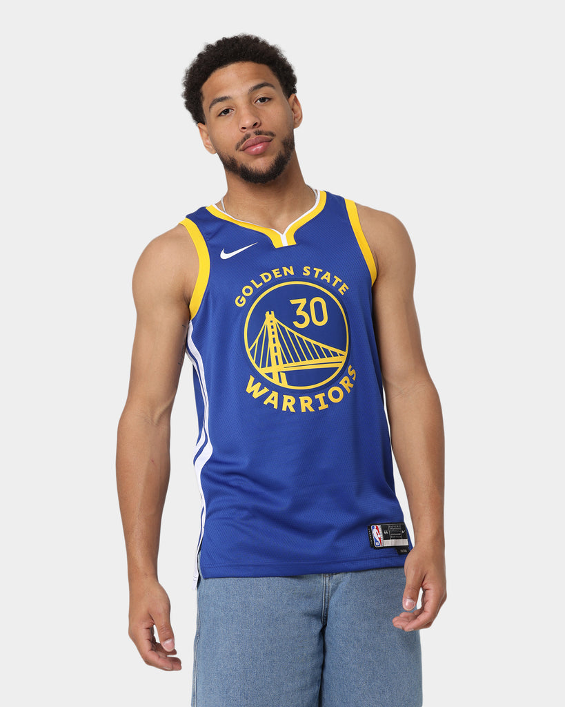 Nike NBA Golden State Warriors Stephen Curry Youth Swingman Jersey - Icon  Edition - NBA from USA Sports UK
