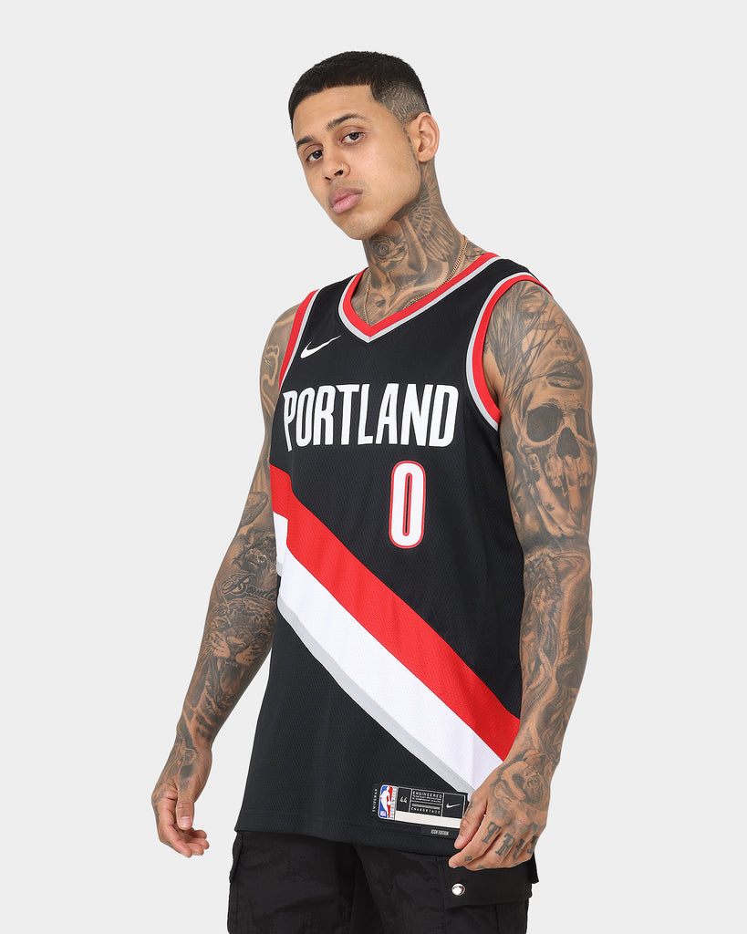 Portland Trail Blazers Icon Edition 2022/23 Nike Dri-Fit NBA Swingman Jersey - Black, S