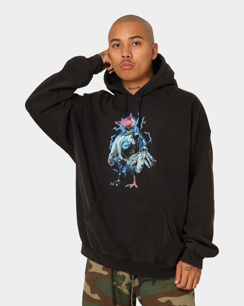 American Thrift X Robot Chicken Robot Chicken Vintage Hoodie Black Was ...