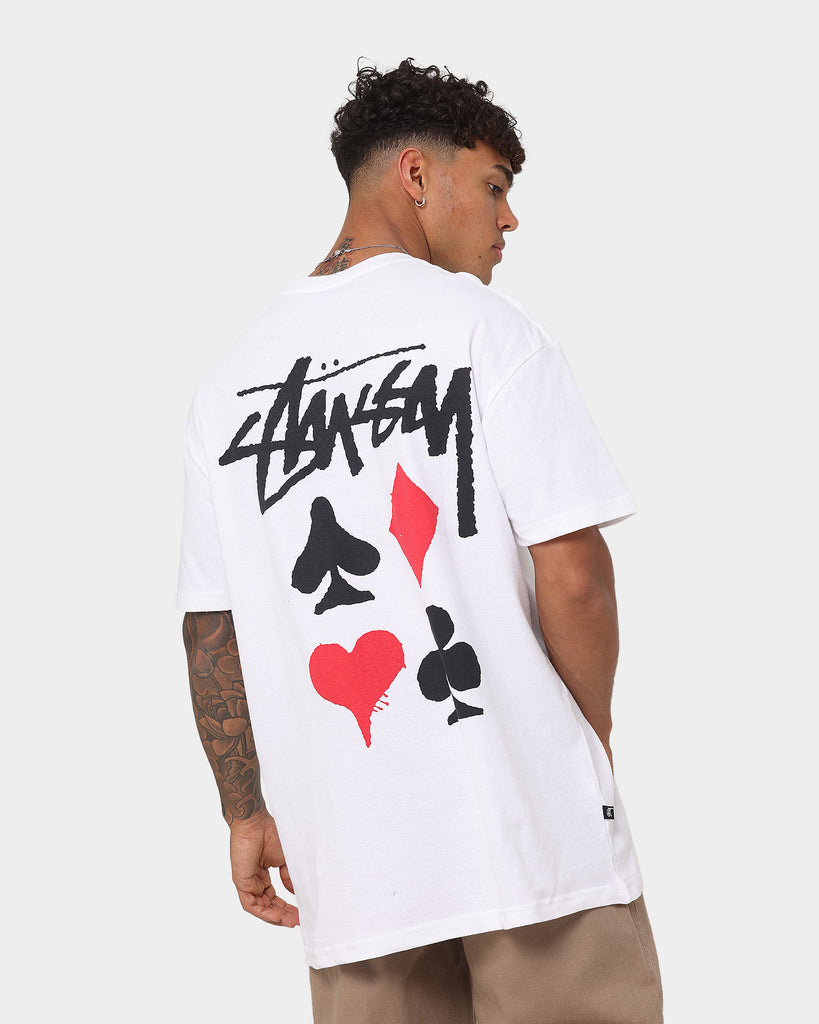 Stussy Full Deck T-Shirt White | Culture Kings