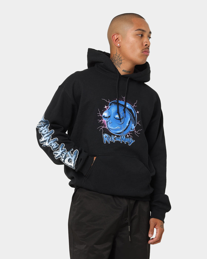 Goat Crew X Rick And Morty Chrome Heads Hoodie Black | Culture Kings