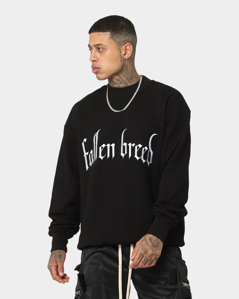 Fallen Breed Logo Crewneck Black | Culture Kings