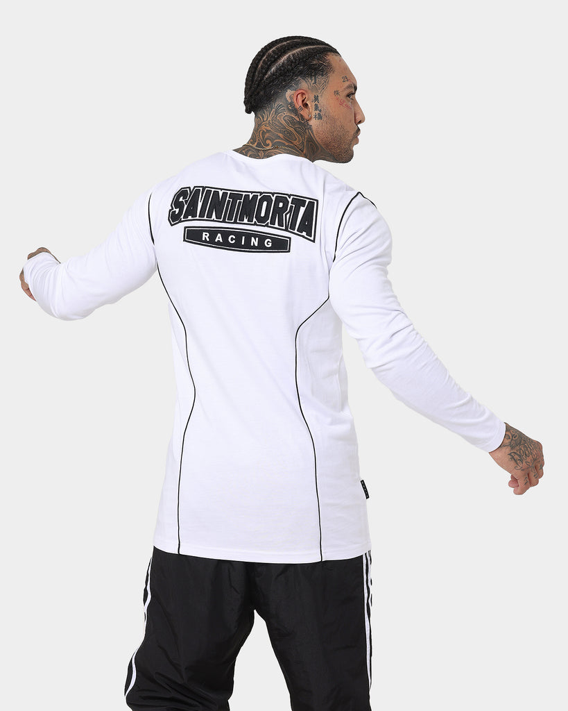 Saint Morta Pro Racing Long Sleeve T-Shirt White | Culture Kings