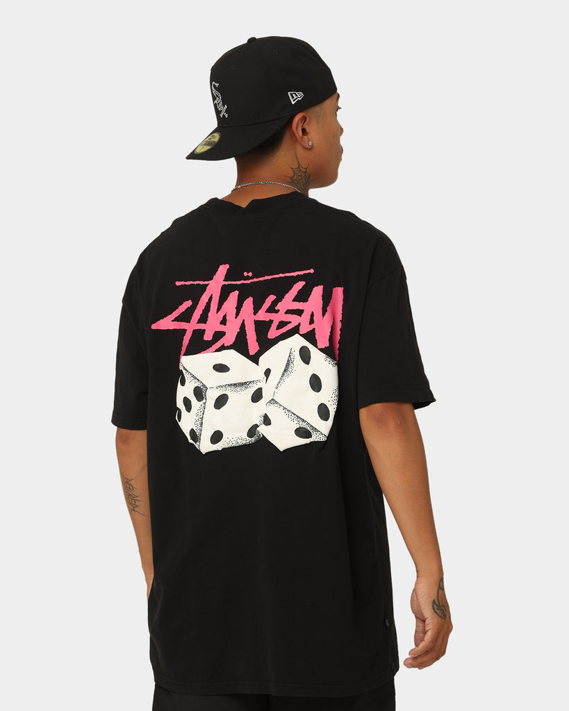 Stussy Pair Of Dice T-Shirt Pigment Black | Culture Kings