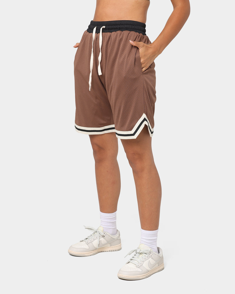 Brown 2025 basketball shorts