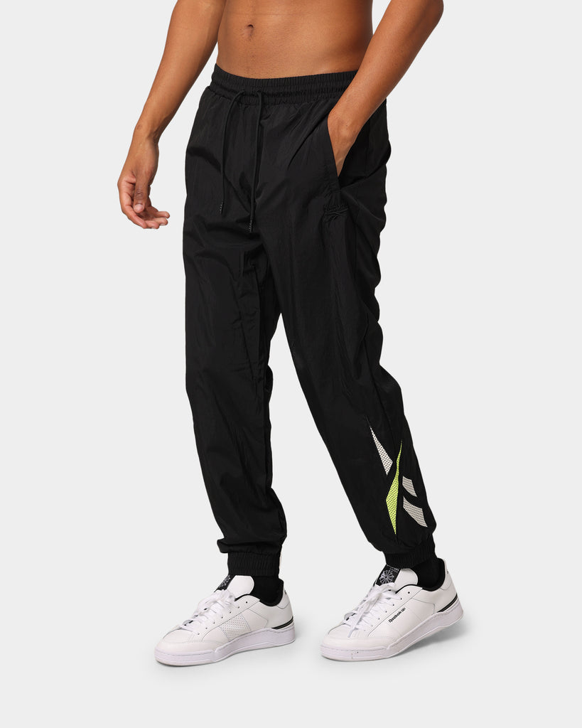 Reebok Classics PVT Woven Pant Black/Yellow Flare/White | Culture Kings