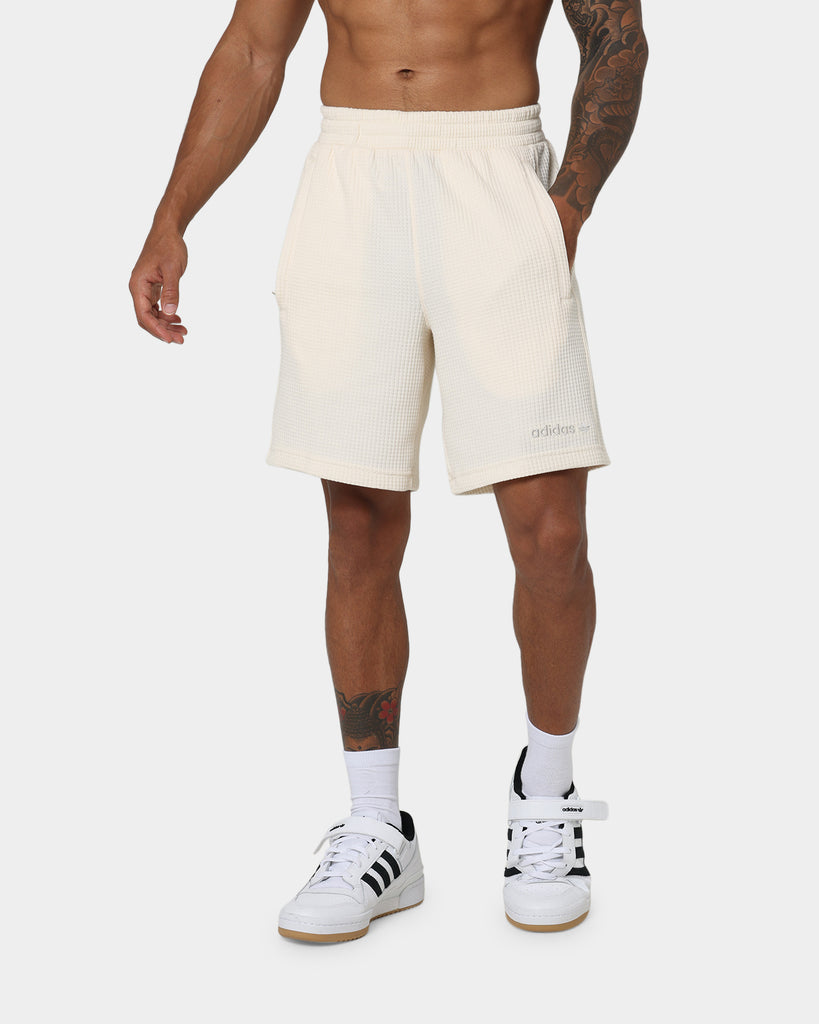 Adidas Waffle Shorts Wonder White | Culture Kings