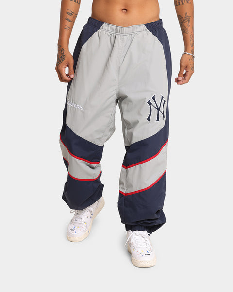 Supreme New York Yankees Track Pants Navy | Culture Kings