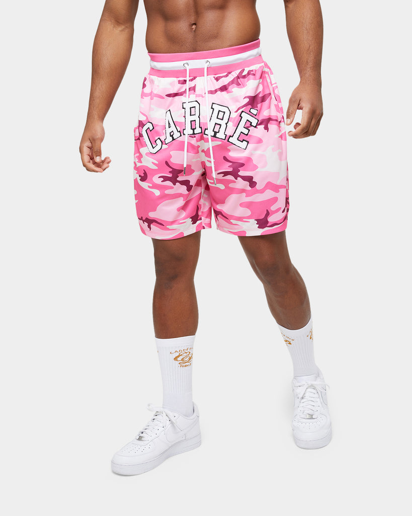 Pink camo shorts store mens