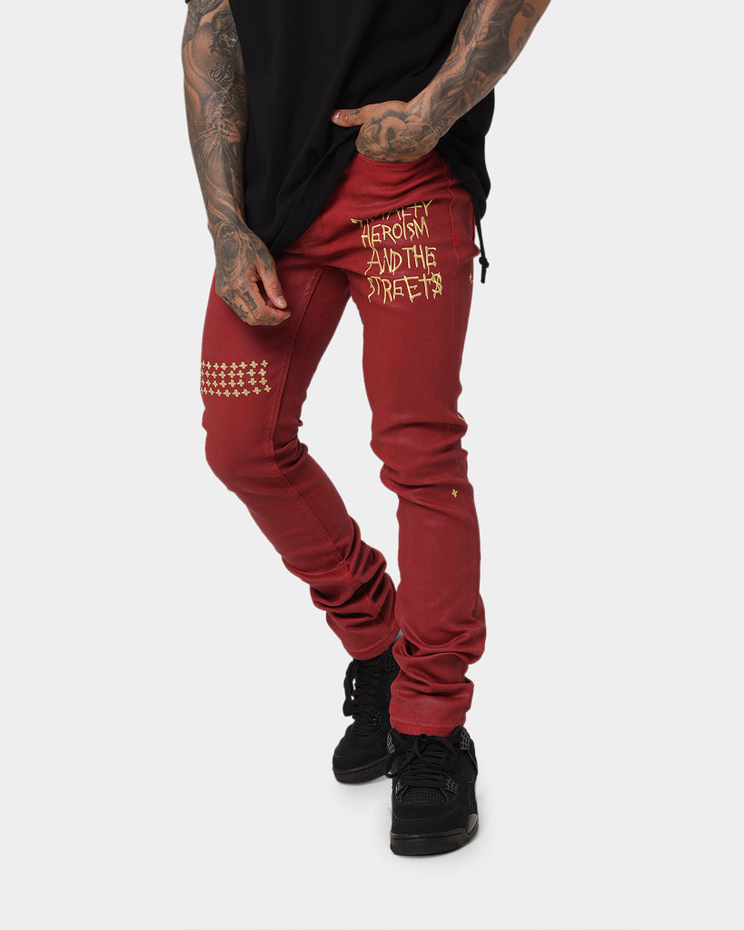 Ksubi 23 Chitch Red Denim Pants Red | Culture Kings