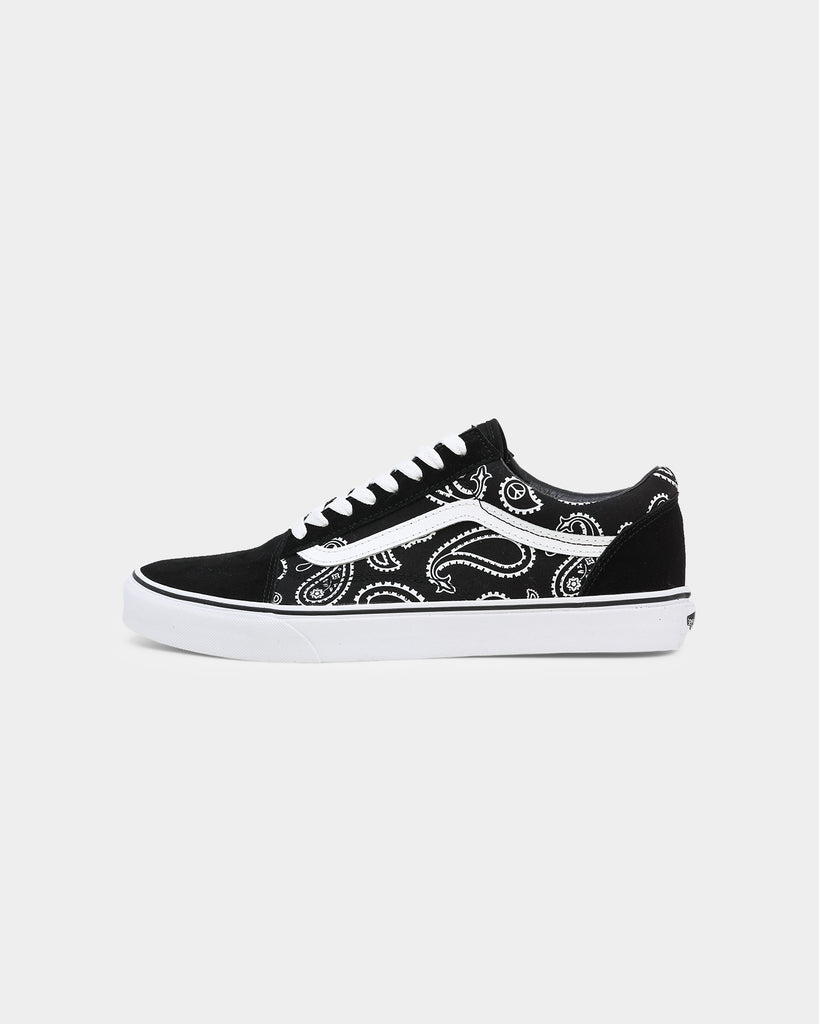 Vans Old Skool (Peace Paisley) Black/True White | Culture Kings