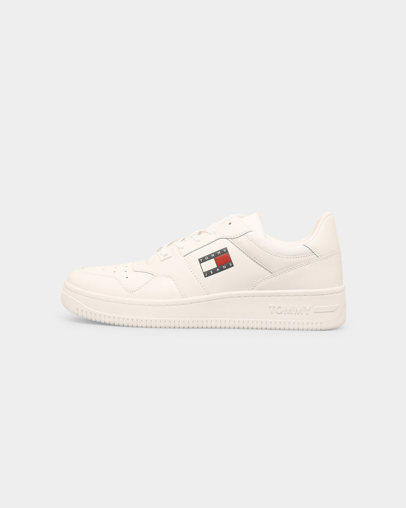 Tommy Jeans Retro Basket White | Culture Kings