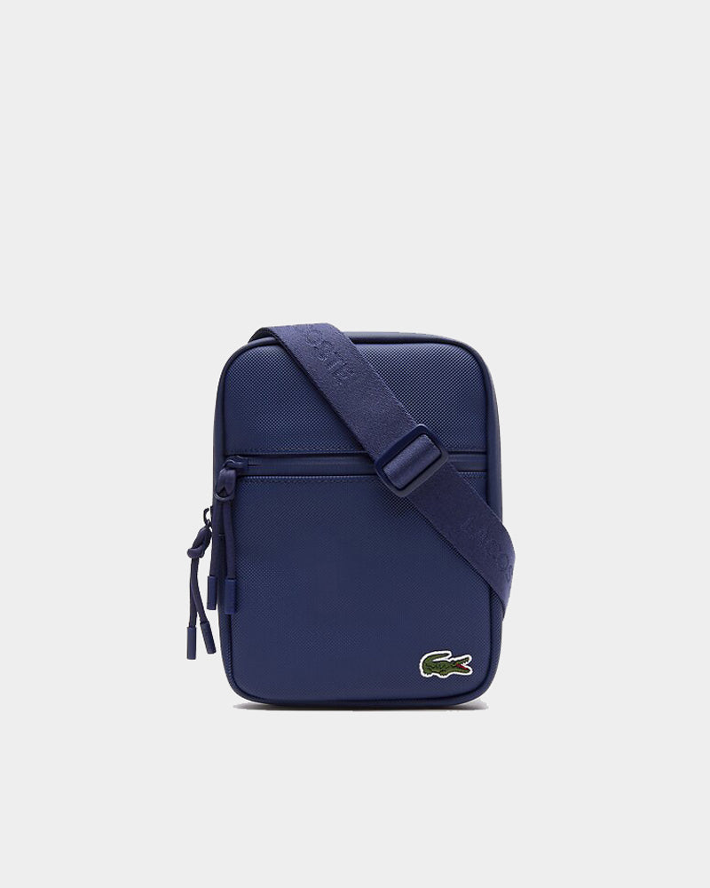 Lacoste L1212 S Flat Crossover Bag Estate Blue Culture Kings