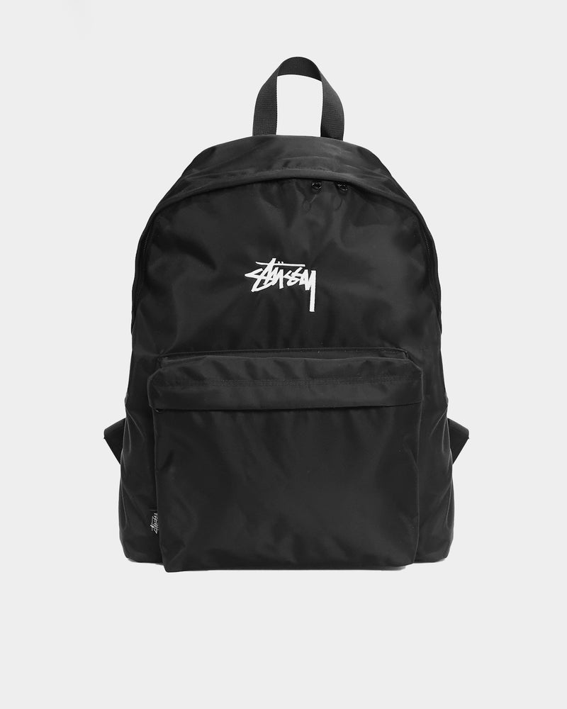 Stussy Stock Taslon Backpack Black | Culture Kings