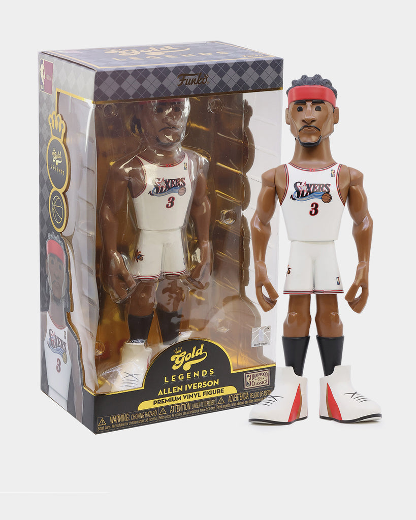 POP! Vinyl Gold Legends: Hardwood Classics Allen Iverson Philadelphia ...