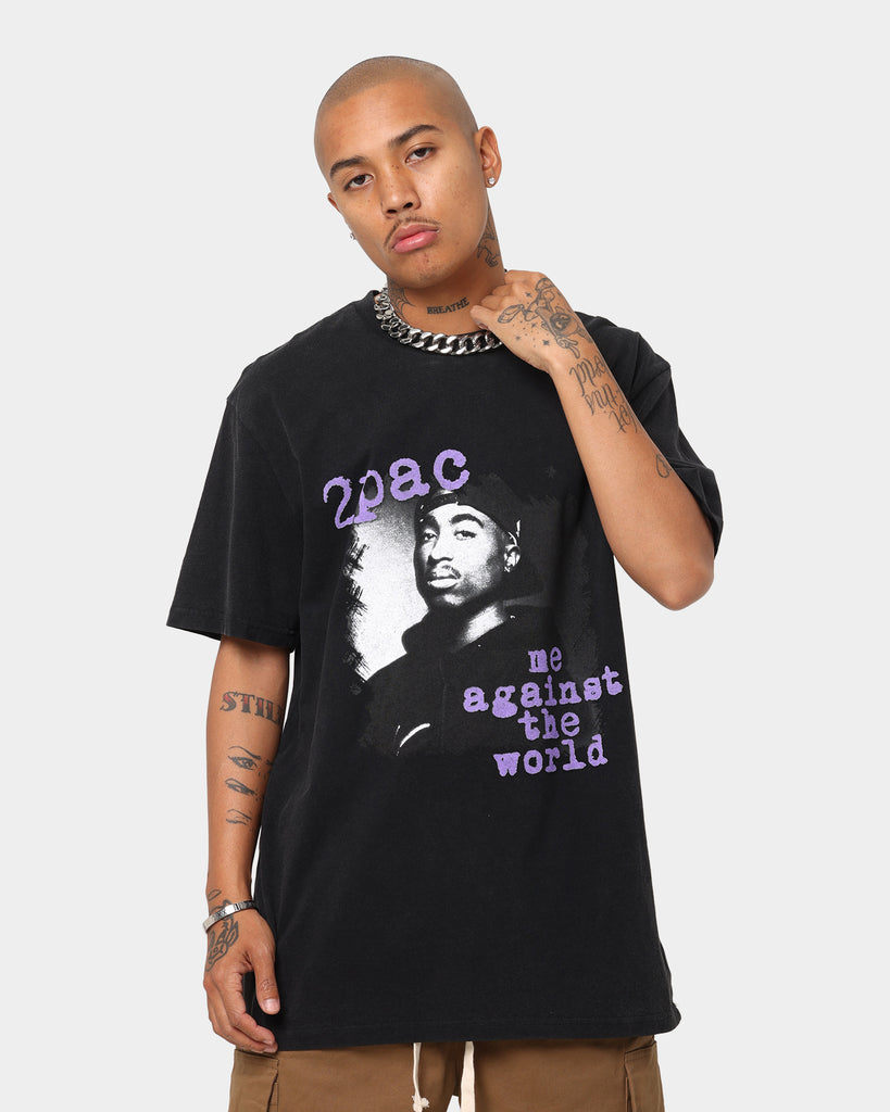 TUPAC Against The World Vintage T-Shirt Black | Culture Kings