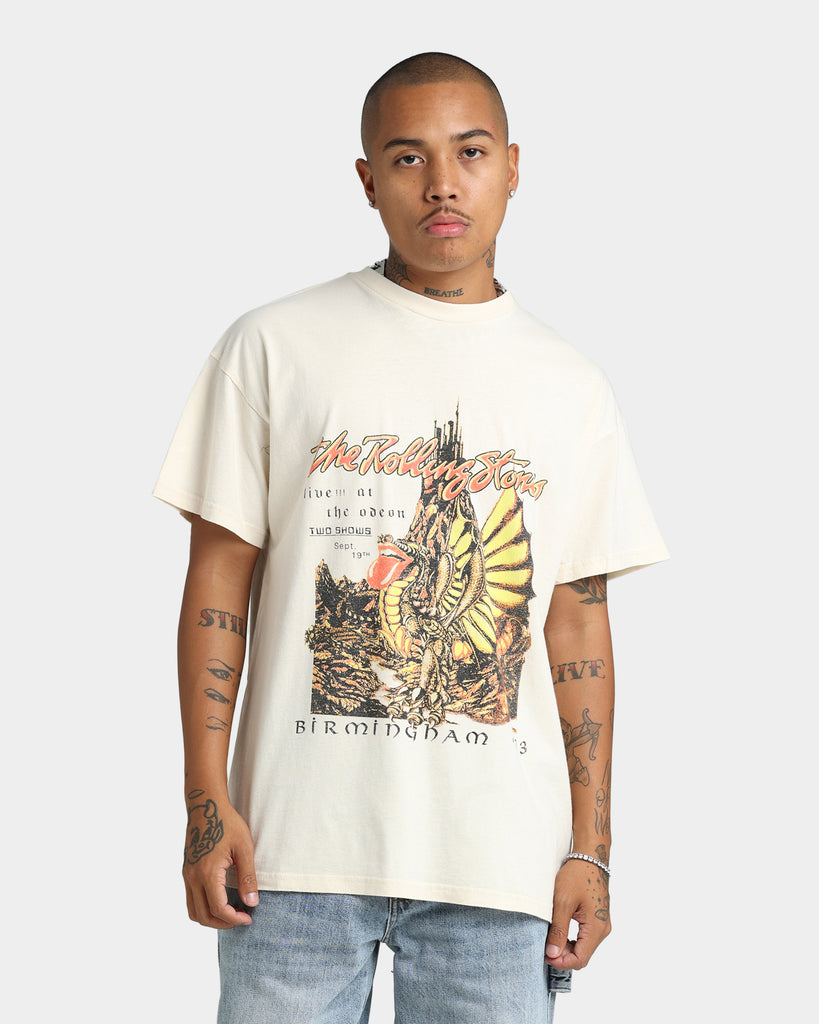 The Rolling Stones Birmingham '73 Dragon T-Shirt Sand | Culture Kings