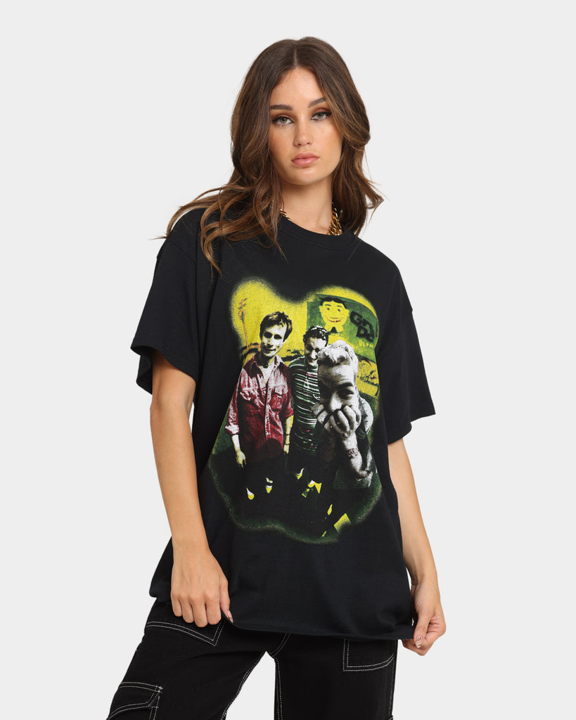 Green Day Neon Photo T-Shirt Black | Culture Kings