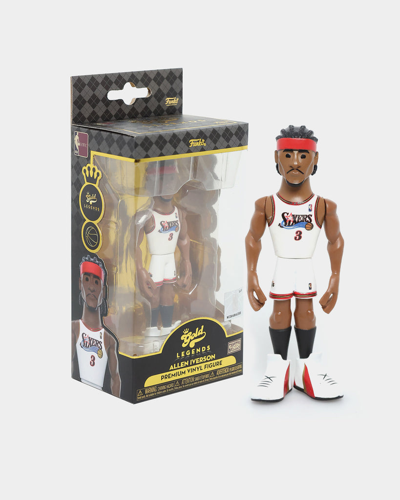 POP! Vinyl Gold Legends: Hardwood Classics Allen Iverson Philadelphia ...