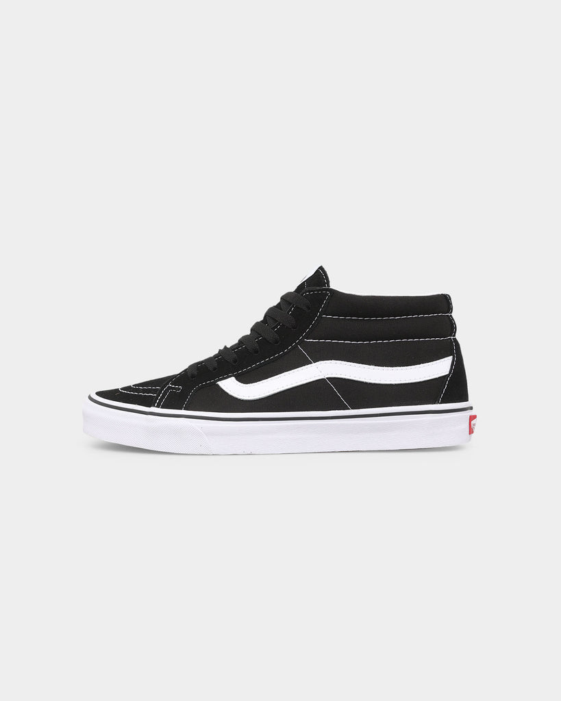 Vans SK-8 Mid Reissue Black/True White | Culture Kings