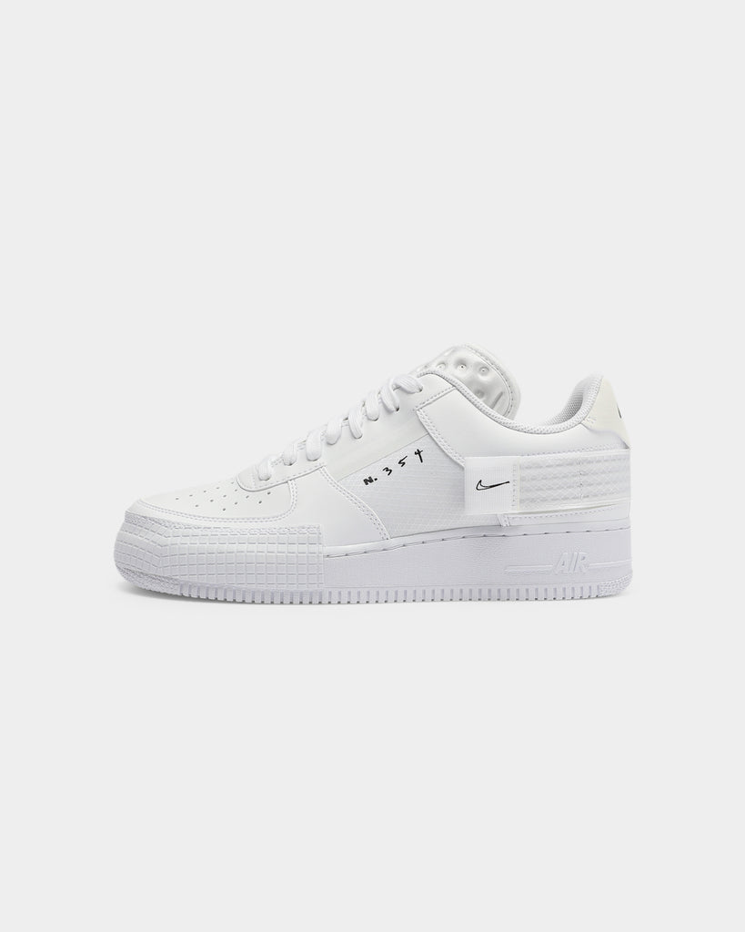 Nike Men's Air Force 1 Type-2 White/Black | Culture Kings