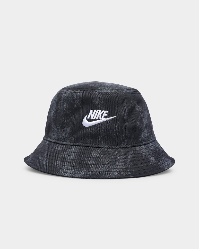 Nike Sportswear Tie Dye Bucket Hat Black/Smoke Grey | Culture Kings