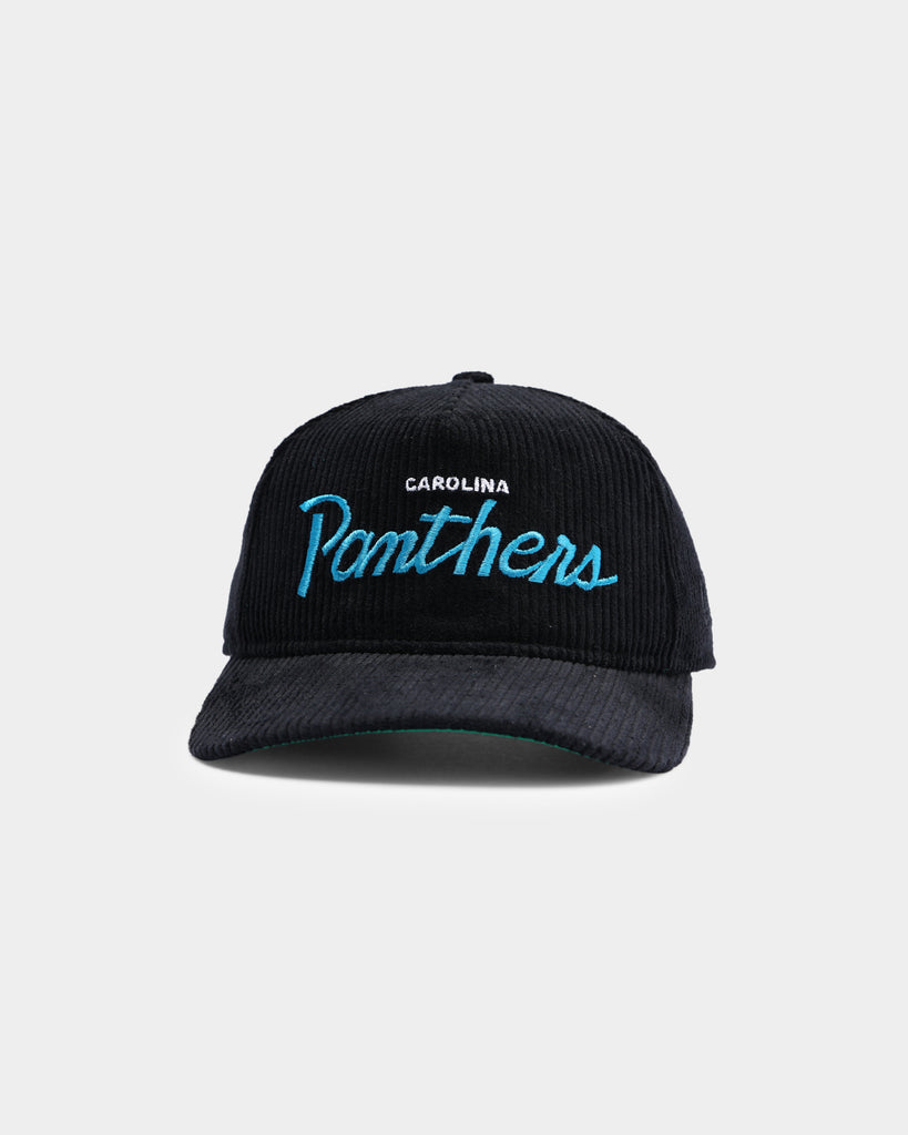 New Era Carolina Panthers 'Black Cord' Old Golfer Snapback Black