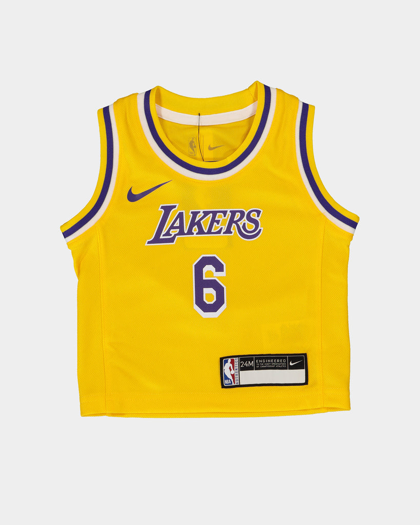 Nike Infant Los Angeles Lakers LeBron James #6 Icon Edition Swingman J ...