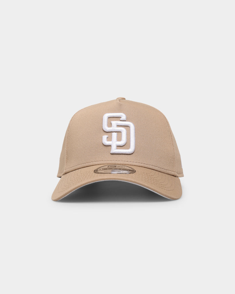 New Era San Diego Padres White/Brown Crest 9FIFTY Snapback Hat