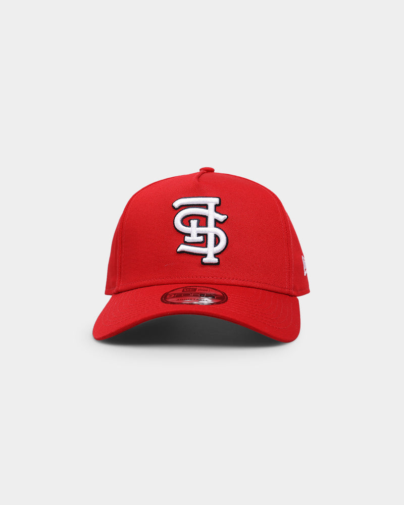 New Era St. Louis Cardinals Black and Red Edition A Frame Snapback