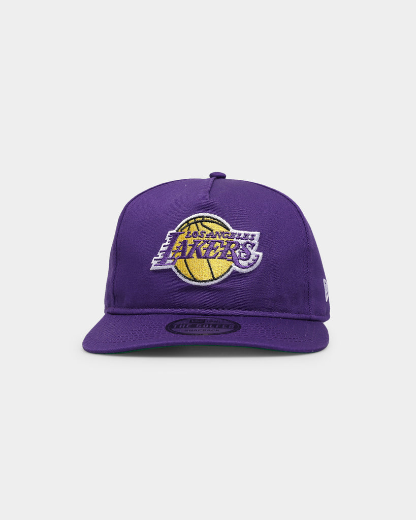 New Era Los Angeles Lakers Old Golfer Snapback Otc/Kelly Green ...