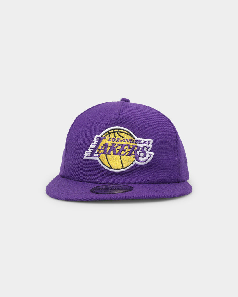 New Era Los Angeles Lakers 'Original Team Colours' Golfer Snapback Ori ...