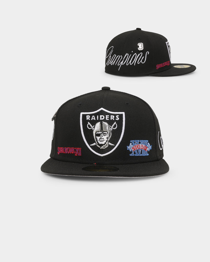 New Era Las Vegas Raiders 'Historic Champs' 59FIFTY Fitted Black ...