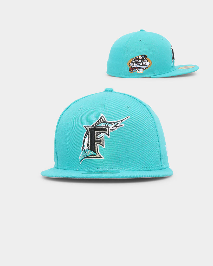 New Era 59Fifty MLB Florida Marlins Team Heart Fitted Hat