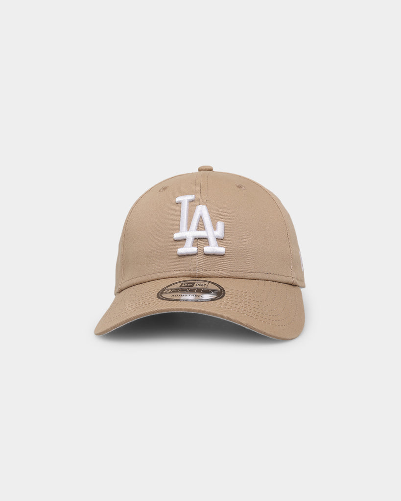 New Era Los Angeles Dodgers 'Camel White' 9FORTY Casual Strapback Tumb ...