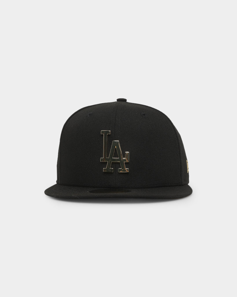 New era Metallic Los Angeles Dodgers Short Sleeve T-Shirt Black